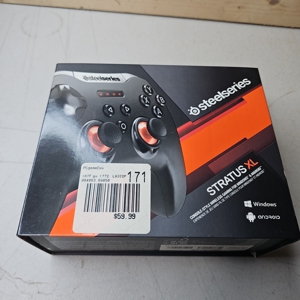 Steelseries Stratus Xl Bluetooth Wireless Gaming Controller For Windows &Android